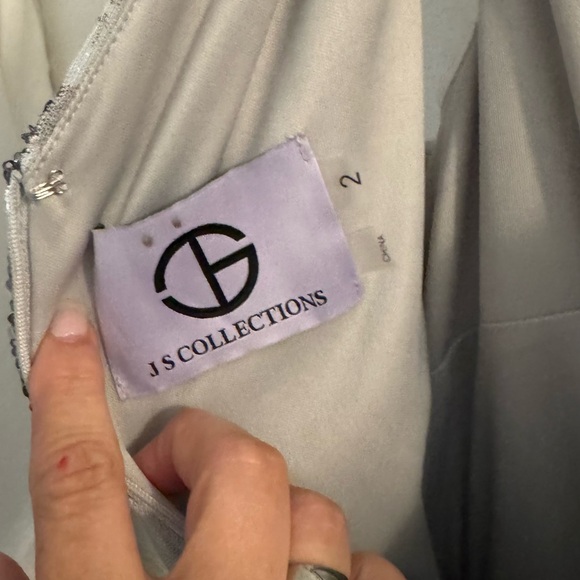 JS Collections Women's Jacqueline Blouson Midi Dress Size 2 - Picture 5 of 9